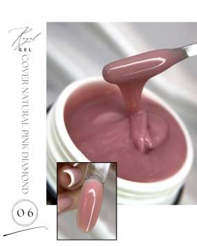 Моделирующий гель Royal Natural Pink Diamond №6 купить в Минске  Прочный гель для наращивания