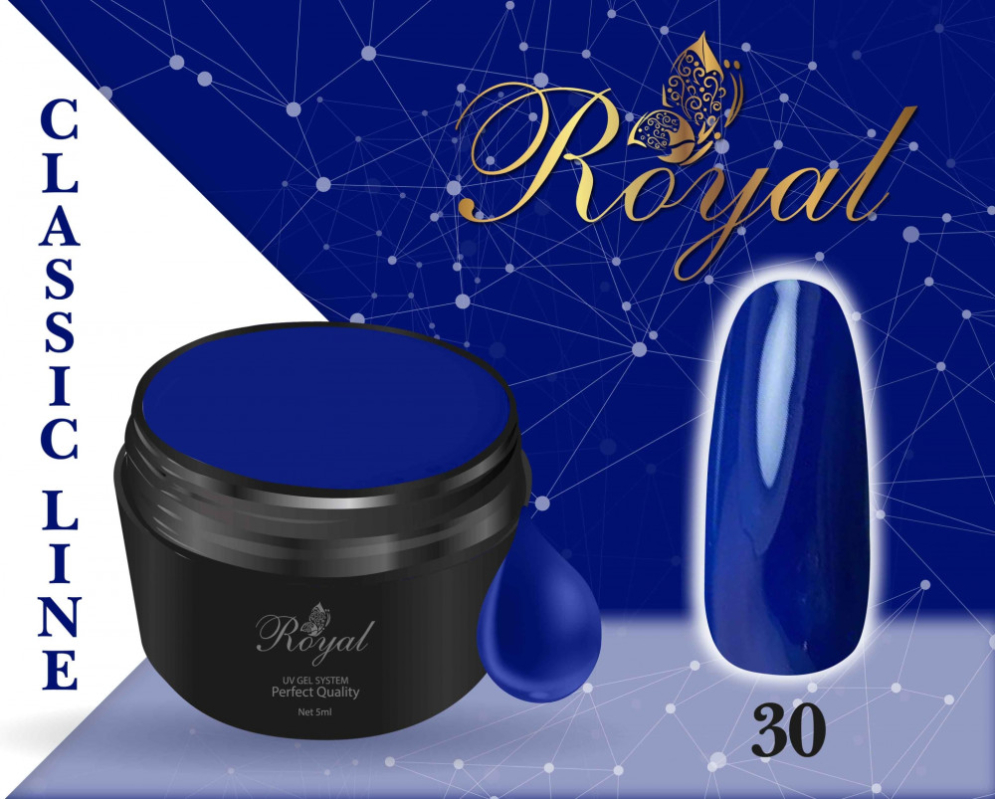 Гель-краска Royal Classic Line 5 ml №30 