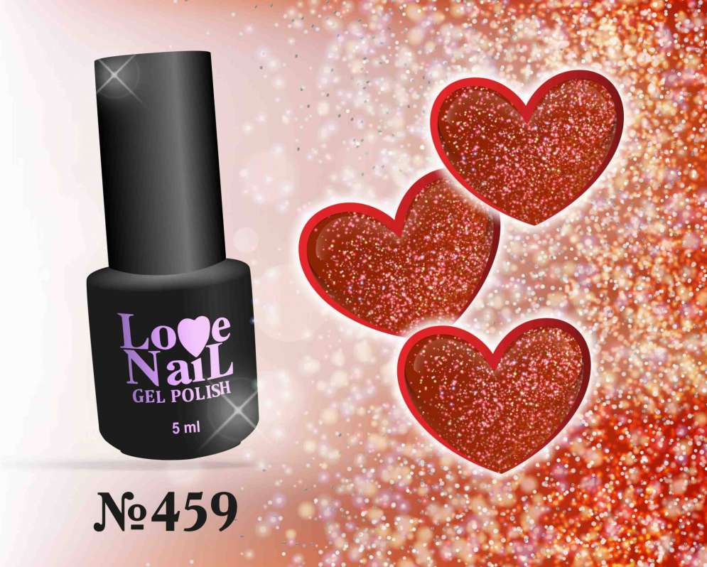 459 LOVE NAIL ГЕЛЬ ЛАК класса Premium                       