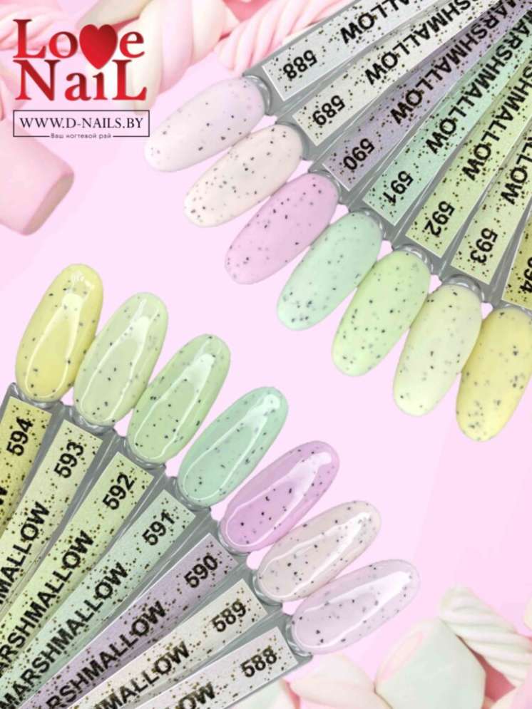 592 LOVE NAIL ГЕЛЬ ЛАК класса Premium             