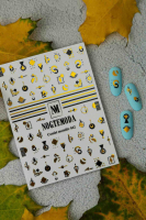 Наклейки Nogtemoda Combi Metallic № 042