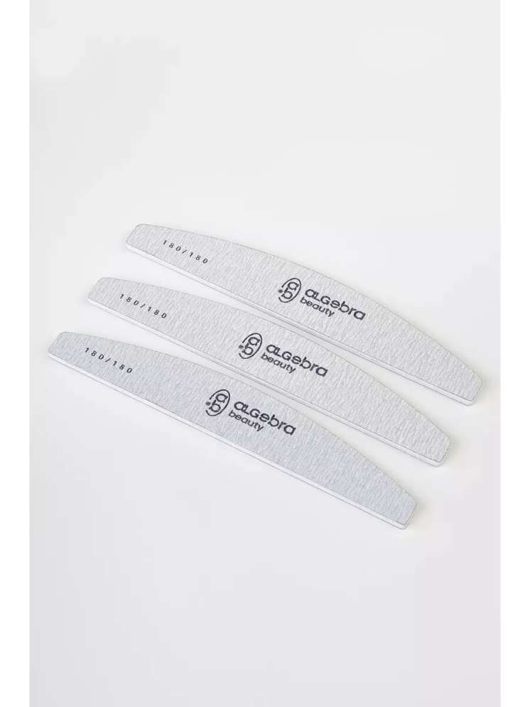 Algebra Beauty Пилки на пластиковой основе 180/180 грит XL Лодка 20 шт    