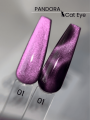 Гель-лак ROYAL 10 ml PANDORA 7D CAT EYE №01  