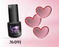 091 LOVE NAIL ГЕЛЬ ЛАК класса Premium     