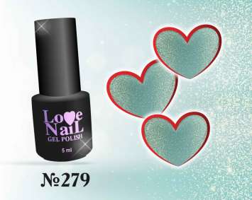 279 LOVE NAIL ГЕЛЬ ЛАК класса Premium                                      