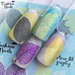 Fashion Nails Слайдер-дизайн AEROGRAPHY № 38