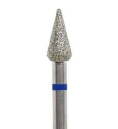 Фреза алмазная "КОНУС" 4,0 мм средняя зернистость (Казань)   