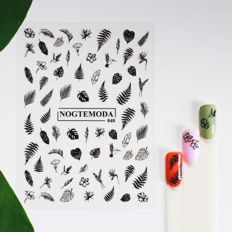Наклейки Nogtemoda № 040