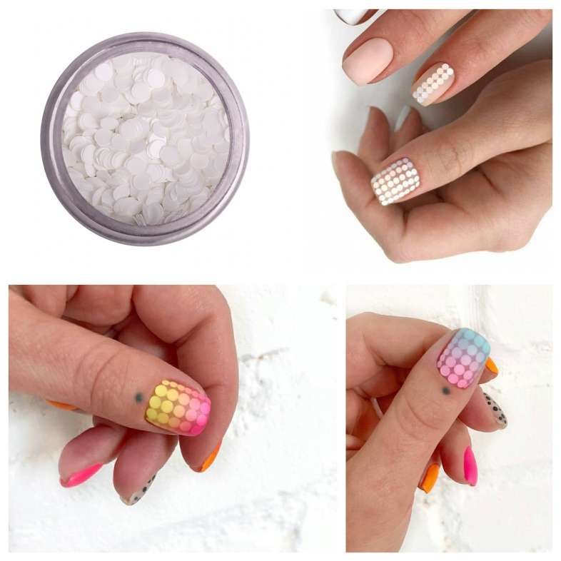 1285 Камифубуки 1мм белые 