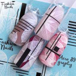 Fashion Nails Слайдер-дизайн AEROGRAPHY № 39