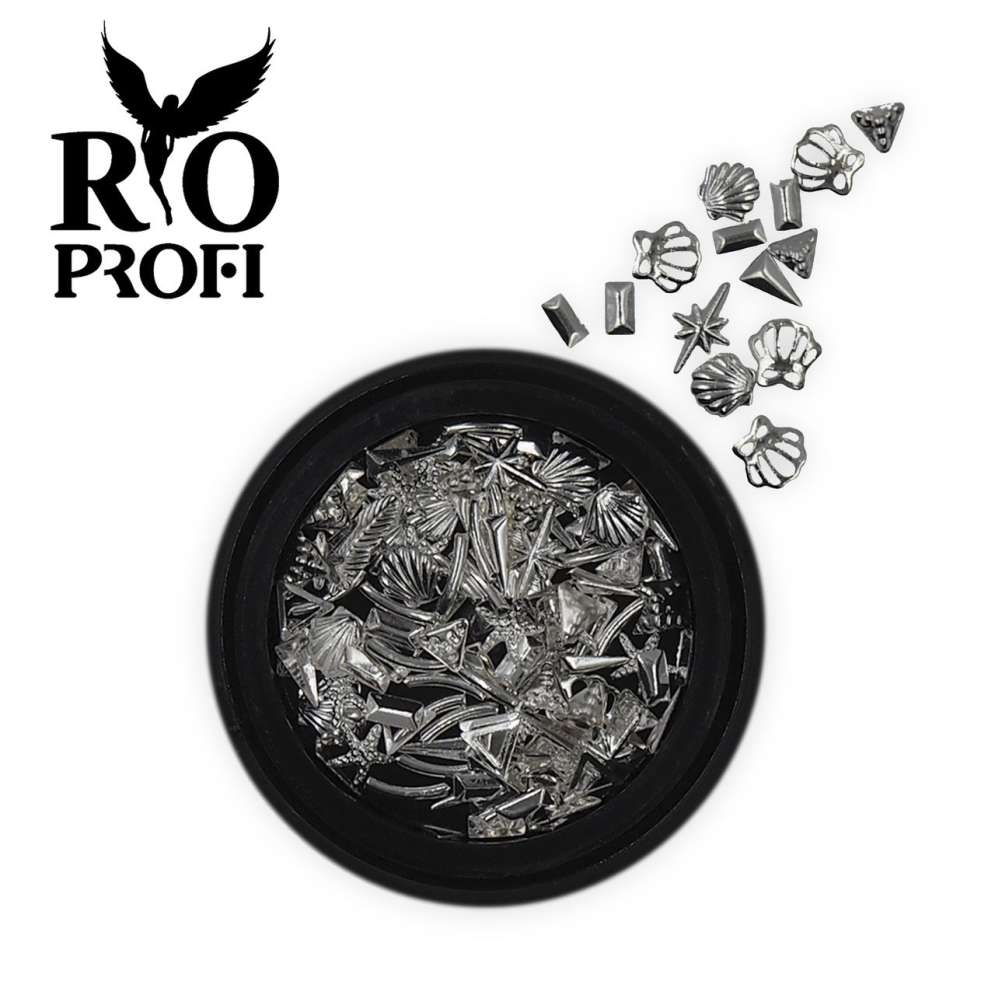 Rio Profi Металлический Декор Микс №1 Серебро 