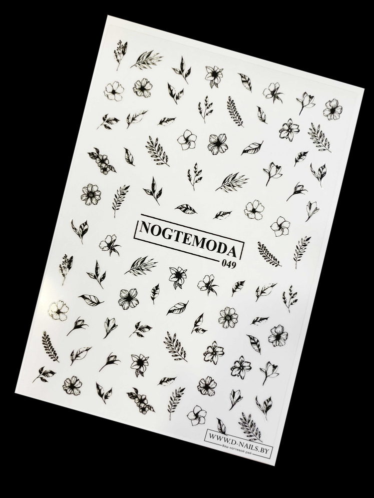 Наклейки Nogtemoda № 049
