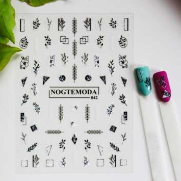 Наклейки Nogtemoda № 042