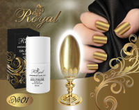 Гель лак ROYAL MIROR (хром) 10 ml №01