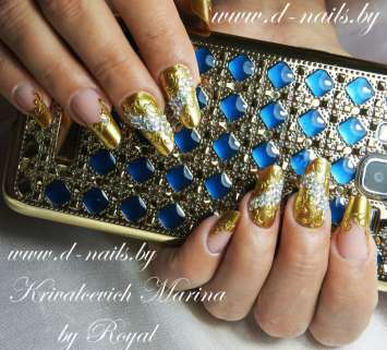 Гель лак ROYAL MIROR (хром) 10 ml №01