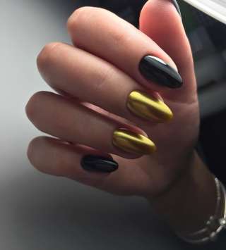 Гель лак ROYAL MIROR (хром) 10 ml №01