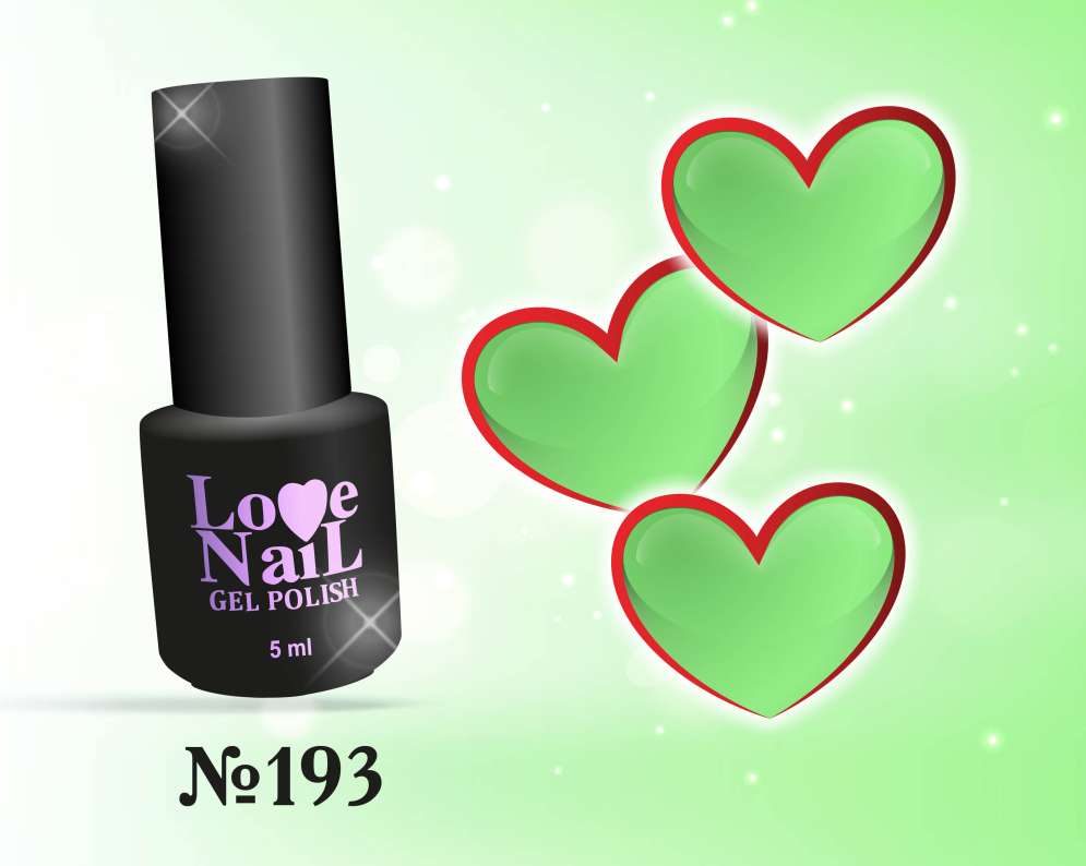 193 LOVE NAIL ГЕЛЬ ЛАК класса Premium   