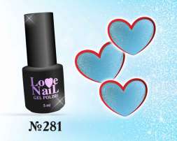 281 LOVE NAIL ГЕЛЬ ЛАК класса Premium                                      