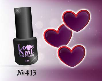 413 LOVE NAIL ГЕЛЬ ЛАК класса Premium    