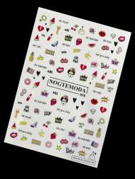 Наклейки Nogtemoda № 050