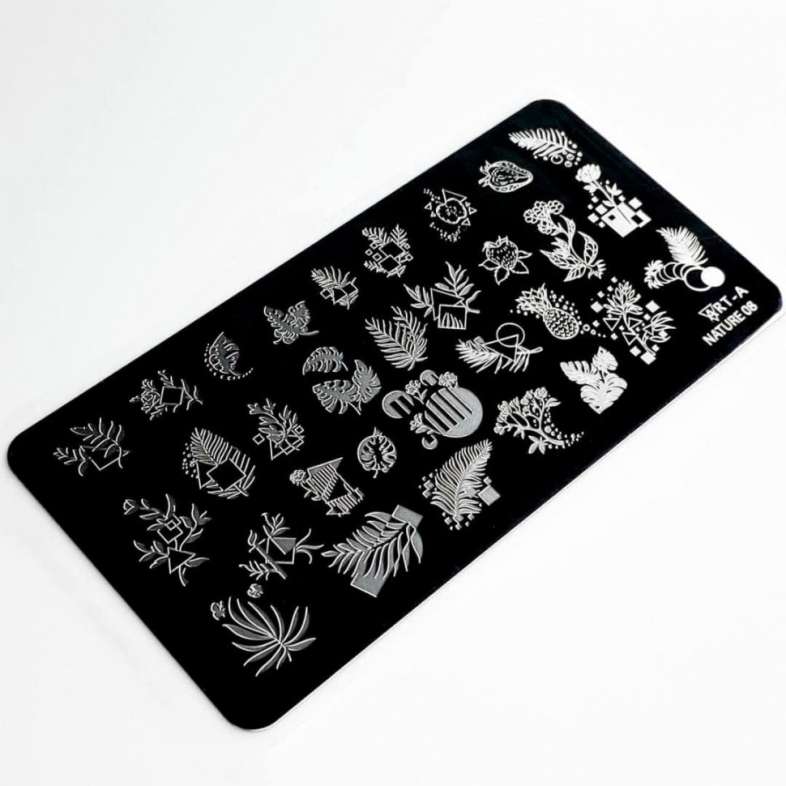 Пластина для стемпинга Nature 08