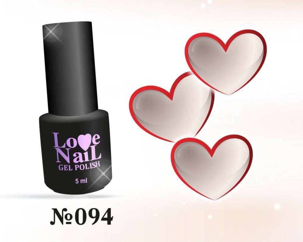 094 LOVE NAIL ГЕЛЬ ЛАК класса Premium  