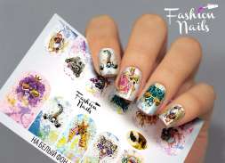 Fashion Nails Слайдер-дизайн METALLIC № 71