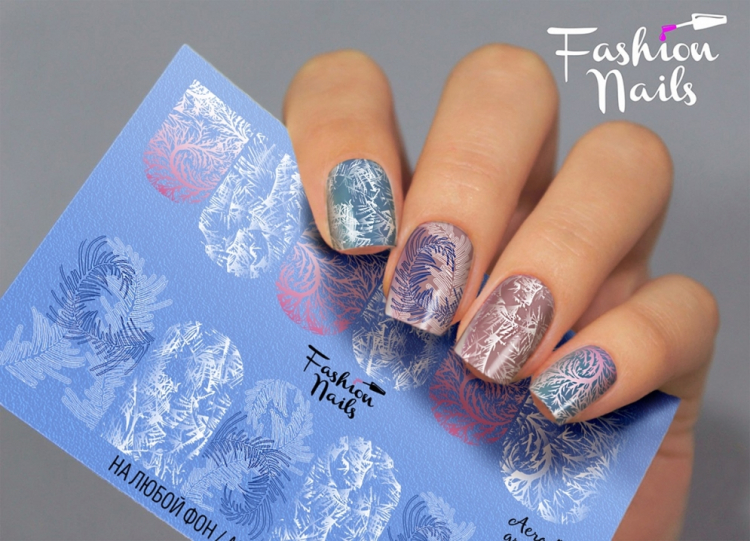 Fashion Nails Слайдер-дизайн AEROGRAPHY № 43