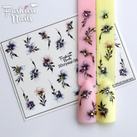 Fashion Nails Слайдер-дизайн 3D CRYSTAL № 36