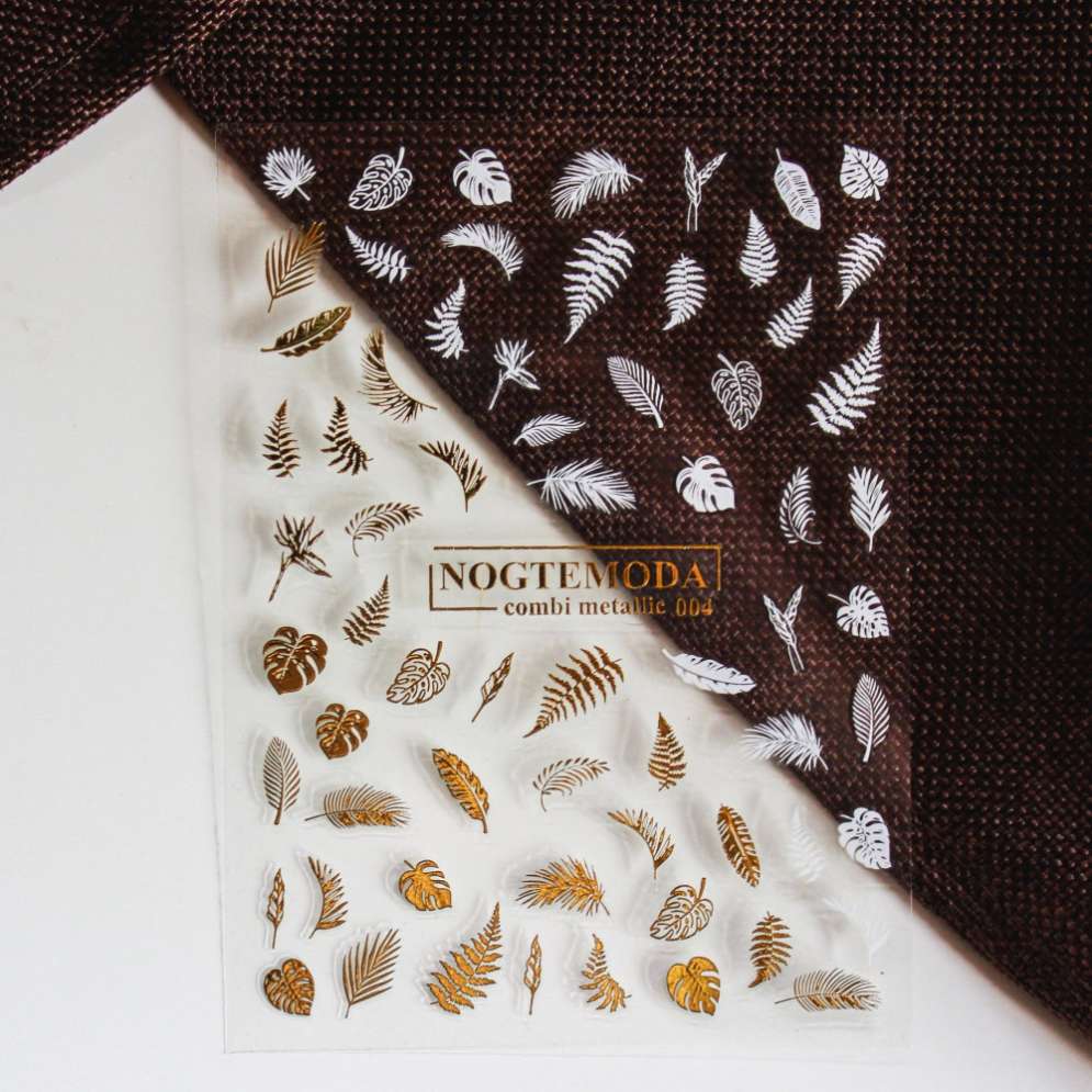 Наклейки Nogtemoda Combi Metallic № 004