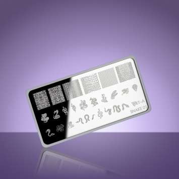 Пластина для стемпинга Snake 01