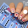 Fashion Nails Слайдер-дизайн AEROGRAPHY № 44