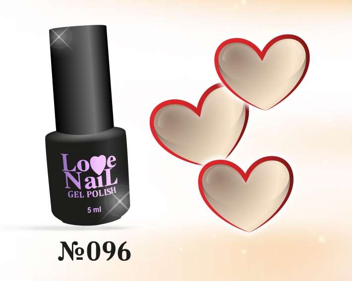 096 LOVE NAIL ГЕЛЬ ЛАК класса Premium