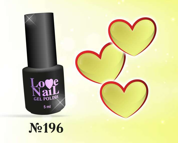 196 LOVE NAIL ГЕЛЬ ЛАК класса Premium   