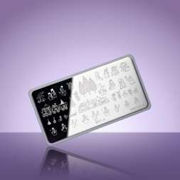 Пластина для стемпинга WINTER-6