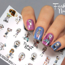 Fashion Nails Слайдер-дизайн METALLIC № 85