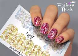 Fashion Nails Слайдер-дизайн GALAXY № 3