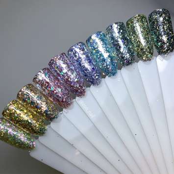 1396 Шестигранники микс "Крылья феи" 