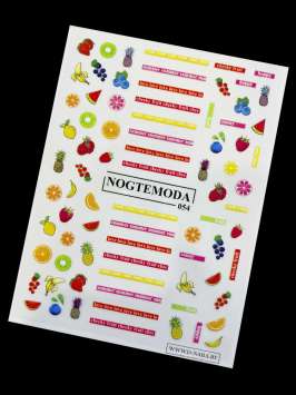 Наклейки Nogtemoda № 054