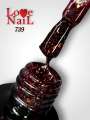 739 LOVE NAIL ГЕЛЬ ЛАК класса Premium           