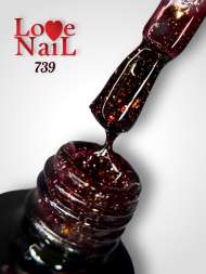 739 LOVE NAIL ГЕЛЬ ЛАК класса Premium           