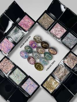 Глиттер-гель "SOLID SEQUINS" 09 5gr