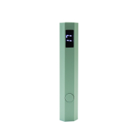 Ультрафиолетовый USB фонарик c дисплеем S90, мятный