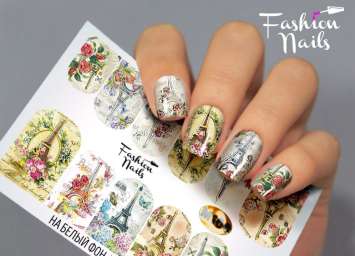 Fashion Nails Слайдер-дизайн METALLIC № 100