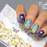 Fashion Nails Слайдер-дизайн GALAXY № 4