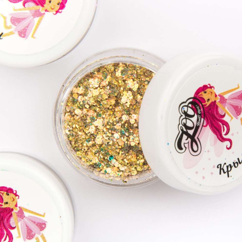 1397 Шестигранники микс "Крылья феи"  