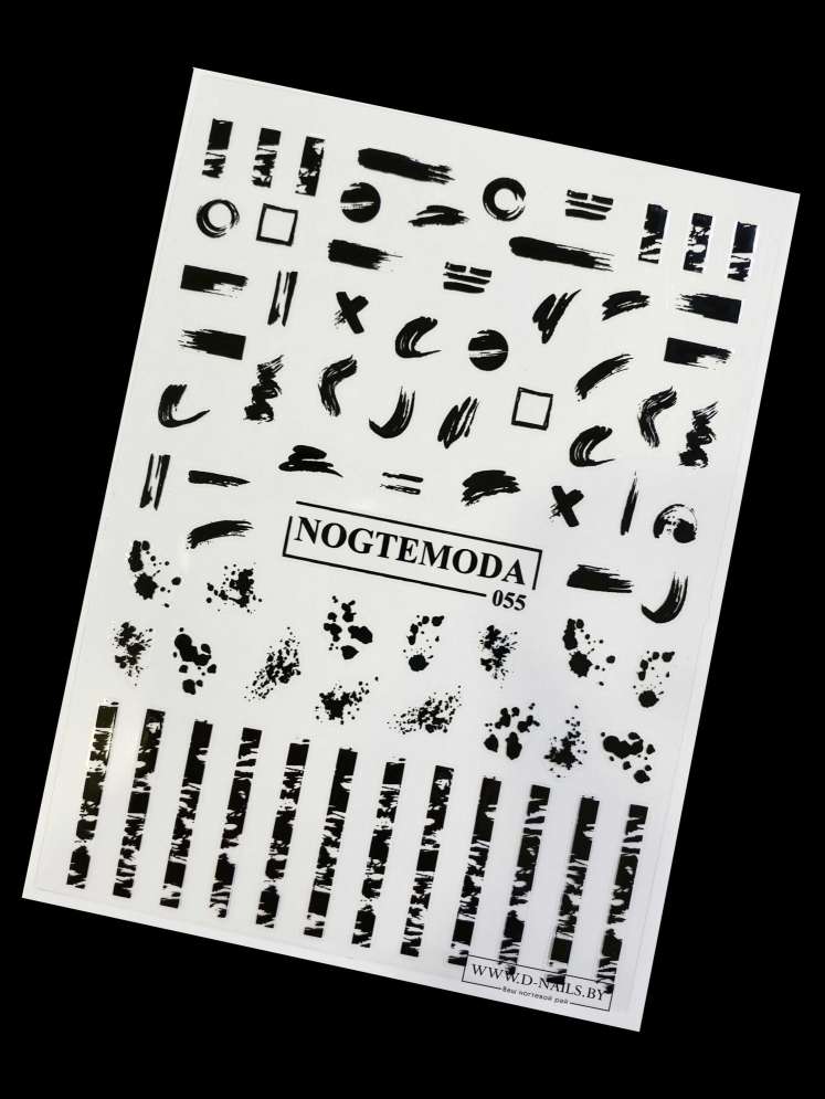 Наклейки Nogtemoda № 055