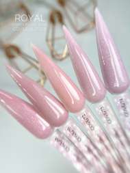 Камуфлирующая база ROYAL "COVER GLITTER" COVG73