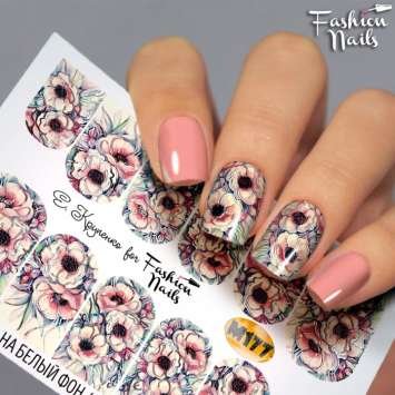 Fashion Nails Слайдер-дизайн METALLIC № 177