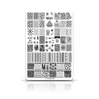 Большая пластина для стемпинга 14,5*21 см XY-L 07